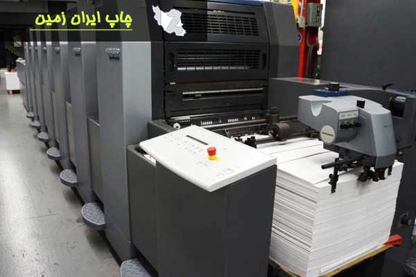 ساختار دستگاه چاپ افست